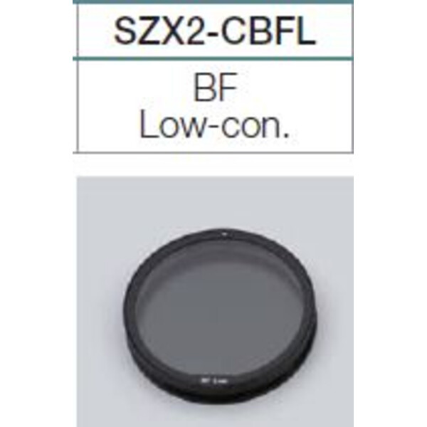 Evident Olympus Cartouche SZX2-CBFL HF fond clair, faible contraste