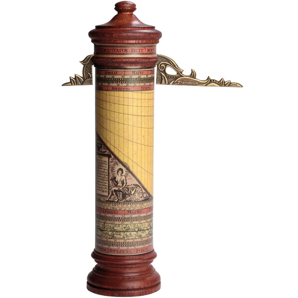 Hemisferium Cadran solaire cylindrique vertical