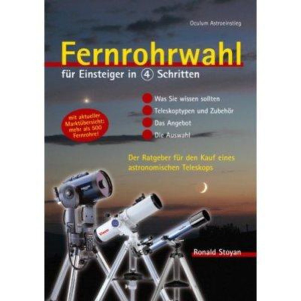 Oculum Verlag Buch Fernrohrwahl für Einsteiger in 4 Schritten