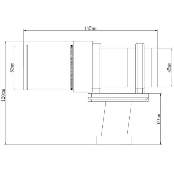 Omegon Apochromatischer Refraktor Pro APO AP 40/180 OTA