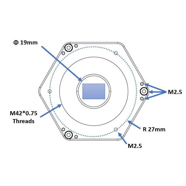 Caméra Artesky Mars-M Mono