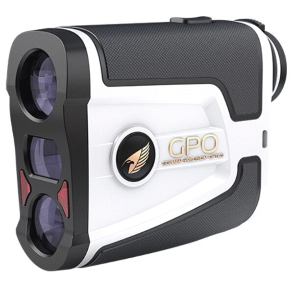 Télémètre GPO Golf Laser Rangefinder Flagmaster 1800 weiß