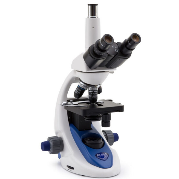 Microscope Optika B-193PL,trino, DIN, N-plan, 40-1000xO/W, X-LED