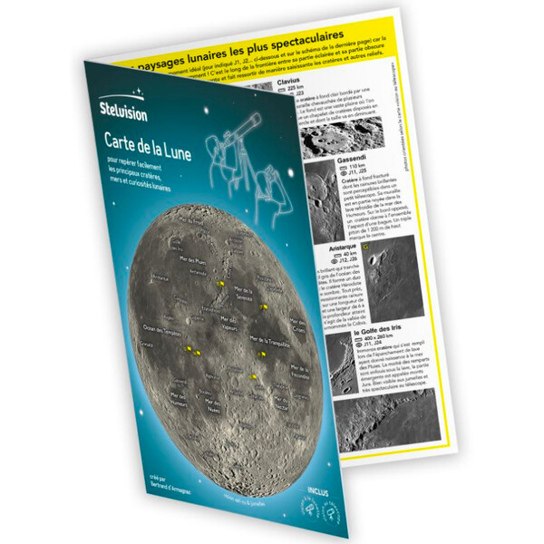 Atlas Stelvision Carte de la Lune