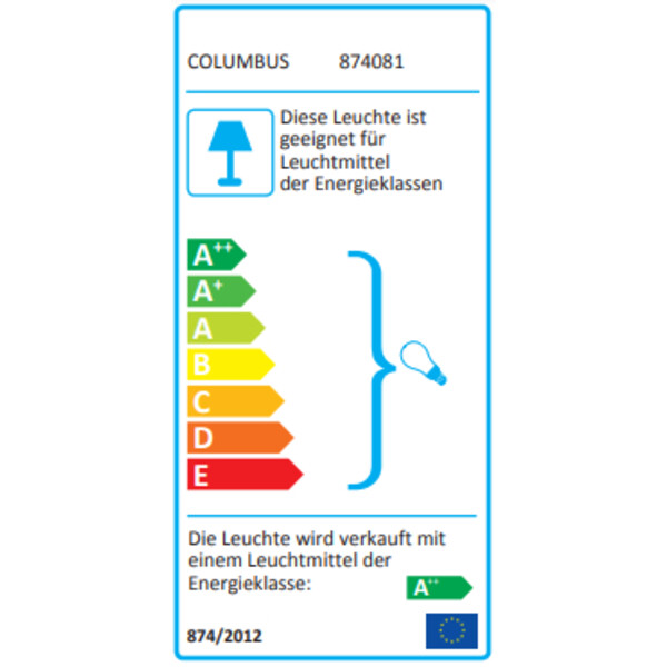 Columbus Globus Mond 34cm