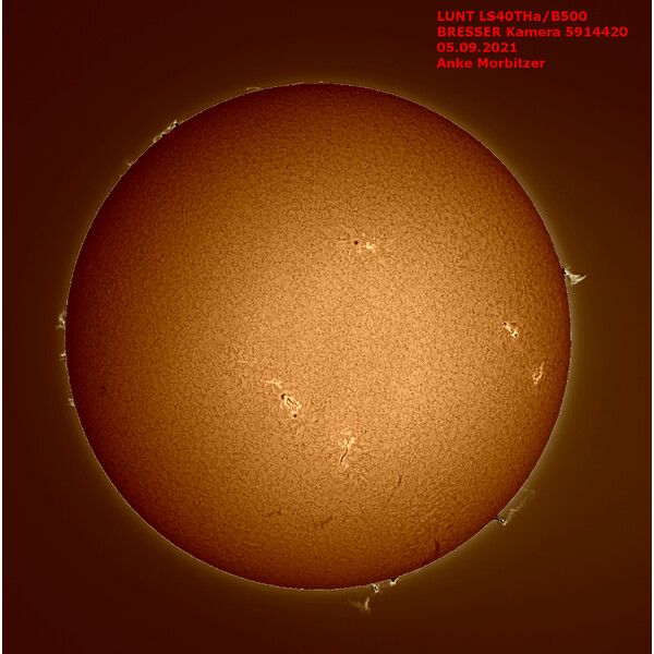Télescope solaire Lunt Solar Systems ST 40/400 LS40T Ha B600
