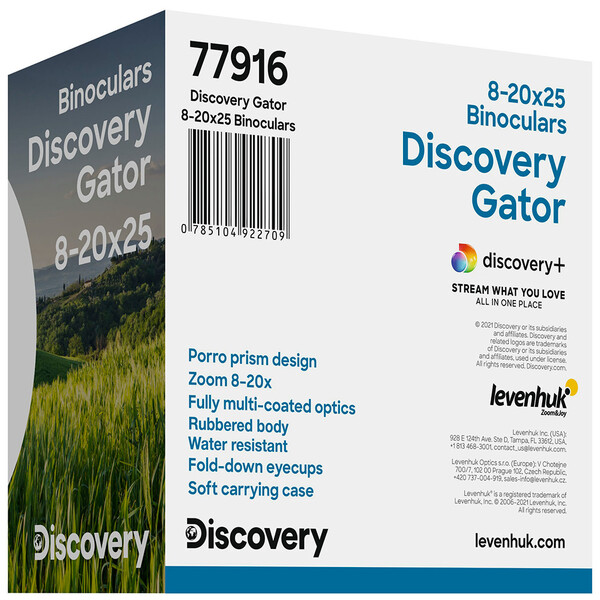Discovery Zoom-Fernglas Gator 8-20x25