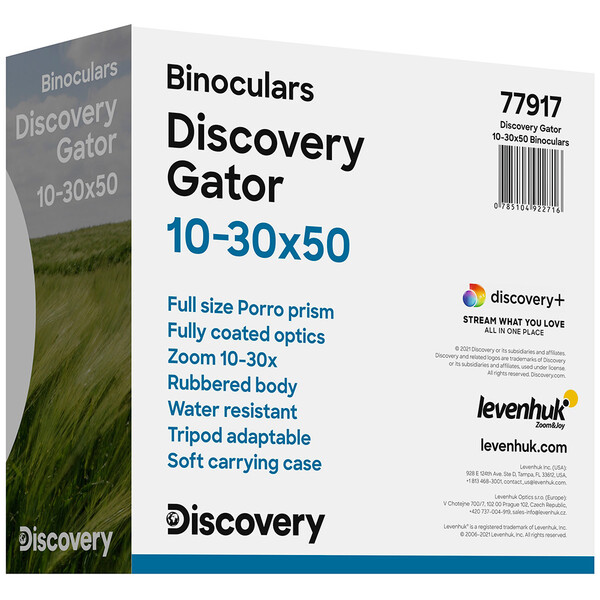 Discovery Zoom-Fernglas Gator 10-30x50