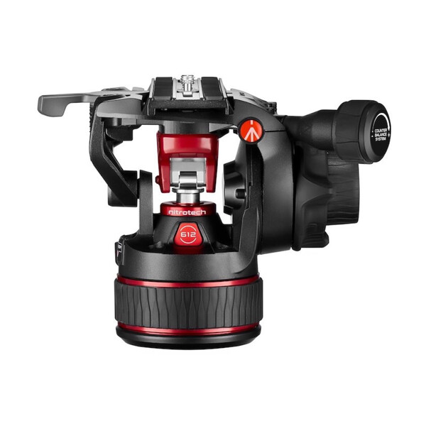 Manfrotto Stativ-Kugelkopf Nitrotech 612 Fluid-Videokopf