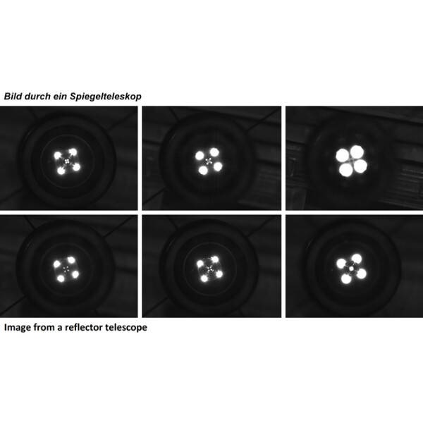 TS Optics Justierokular Multi-Kollimator LED 2"