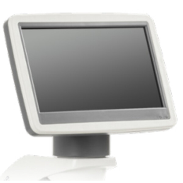 Euromex Mikroskop BioBlue, BB.4220-LCD, 7 inch LCD Bildschirm, SMP 4/10/S40x Objektiven, DIN, 40x - 400x, 10x/18, LED, 1W, Kreuztisch