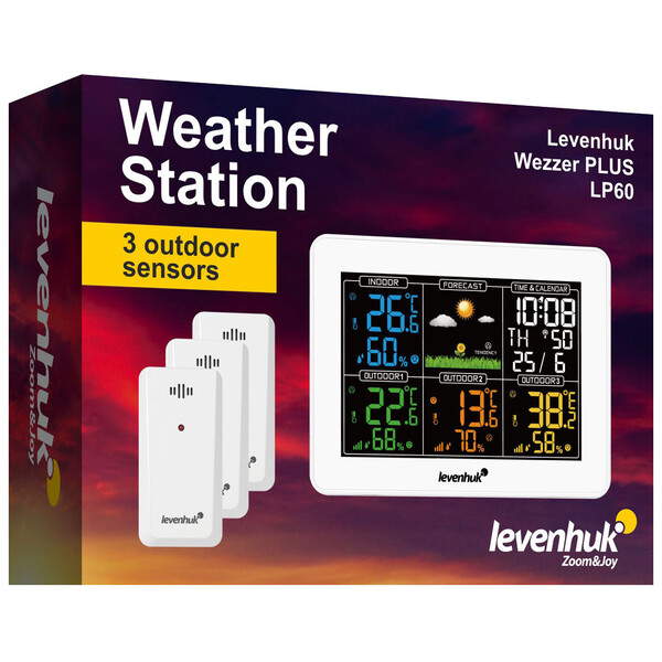 Station météo Levenhuk Wezzer PLUS LP60
