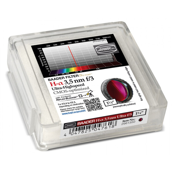 Baader Filter H-alpha CMOS f/3 Ultra-Highspeed 1,25"