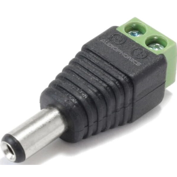 Pierro Astro Adapterbuchse 5,5/2,1mm Stecker auf Schraubklemmen