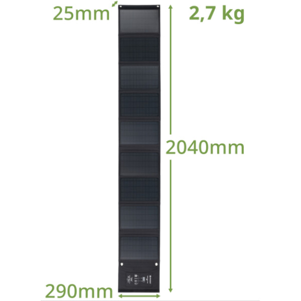 Bresser Mobiles Solar-Ladegerät 60 Watt