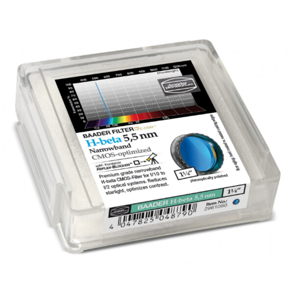 Baader Filter H-Beta CMOS Narrowband 1,25"