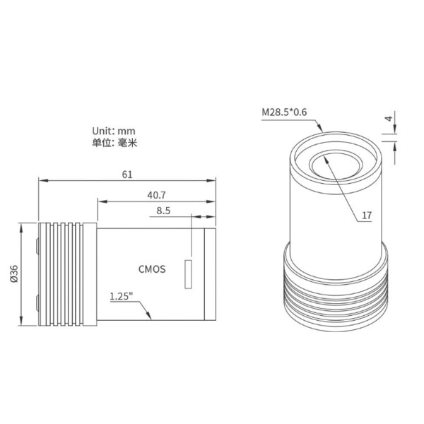 ZWO Kamera ASI 220 MM Mini Mono