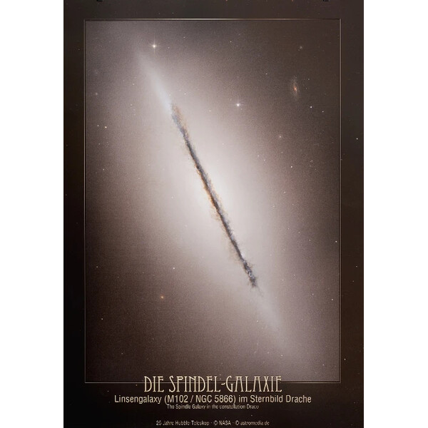 Affiche AstroMedia Die Spindel-Galaxie