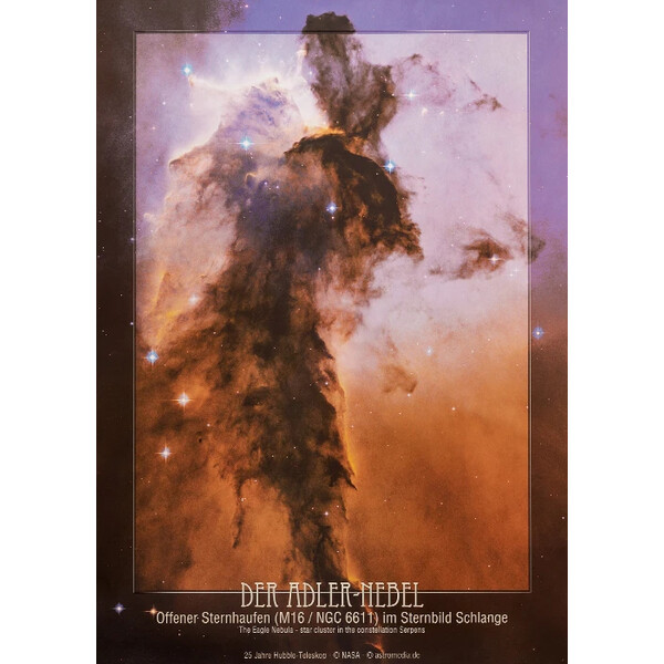 Affiche AstroMedia La nébuleuse de l'Aigle