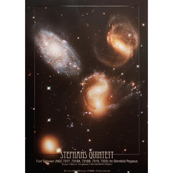 Affiche AstroMedia Le quintette de Stephan