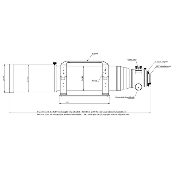 Askar Apochromatischer Refraktor AP 130/1000 130PHQ OTA