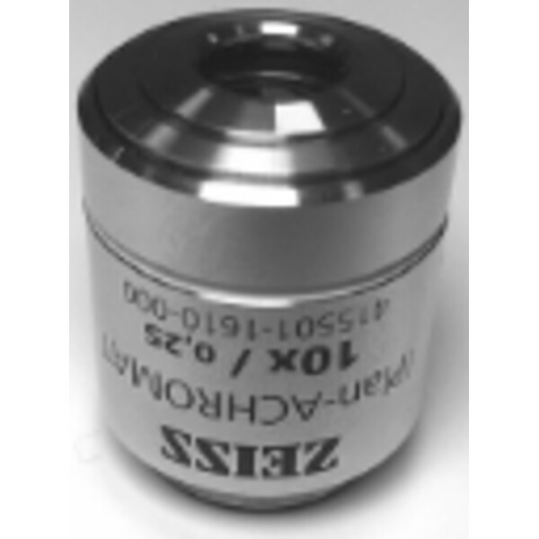 Objectif ZEISS Objektiv iPlan-Achromat, Primostar 3,, D=0  10x/0,25 wd=17,47mm