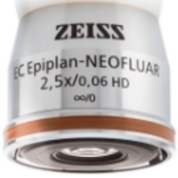 Objectif ZEISS Objektiv EC Epiplan-Neofluar 2,5x/0,06 HD wd=15,1mm