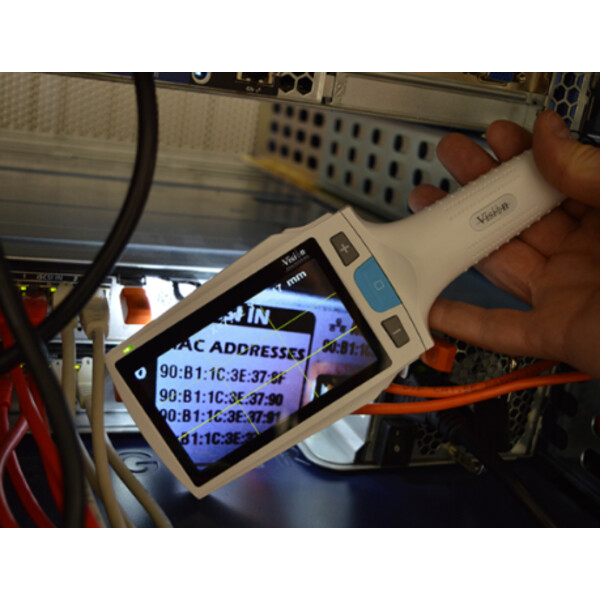 Loupe Vision Engineering CAMß digitale Handlupe, 4x-20x, LED, Akku