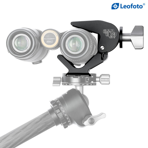 Leofoto Stativadapter BC-02 Fernglasklemme