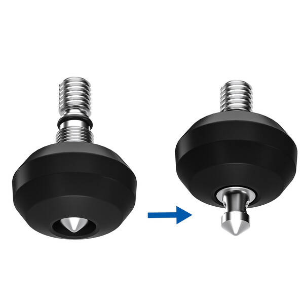 Leofoto Stativfuß TFV Gummifuß-/Spike-Kombination