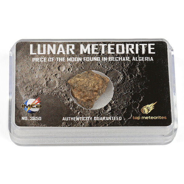 Top Meteorites Echter Mond Meteorit Bechar Algerien 1,25-1,75g