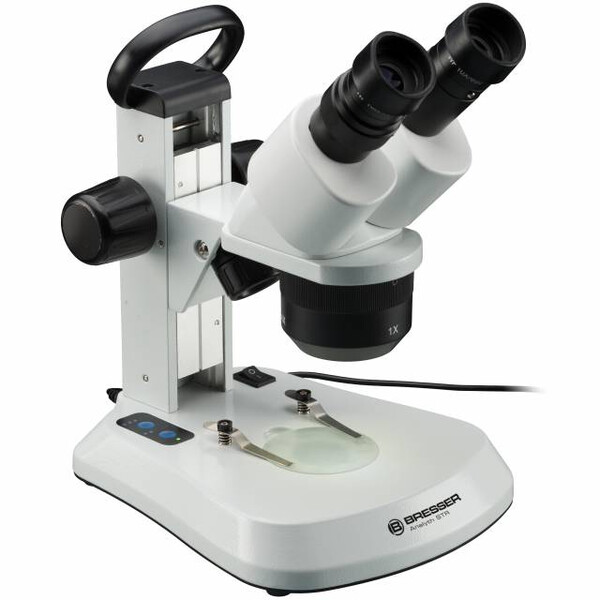 Bresser Stereomikroskop Analyth STR 10x-40x bino; Greenough; 50mm; 10x/20; 10-40x; LED, camera, 2MP