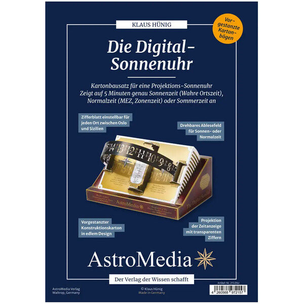 AstroMedia Die Digital-Sonnenuhr