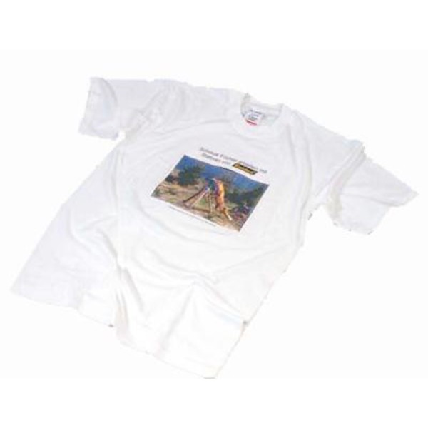 Berlebach T-Shirt bedruckt mit Fuchs am Stativ, Größe L