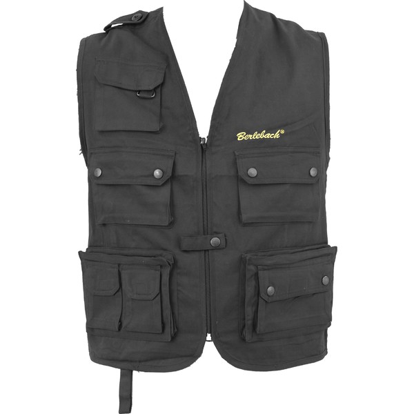 Berlebach Gilet de photo, noir, Grße XL