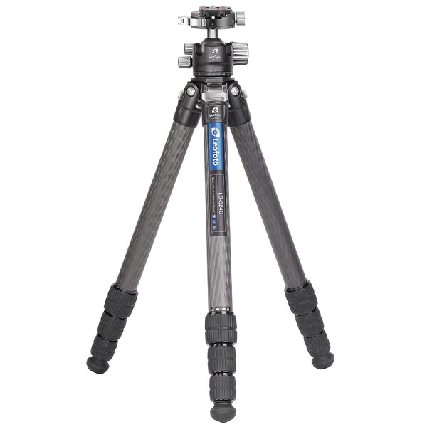 Leofoto Carbon-Dreibeinstativ LS-324C Ranger + Ballhead Panorama LH-40PCL (Neuwertig)