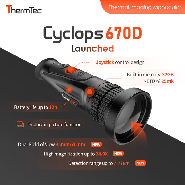 ThermTec Thermalkamera Cyclops 670D