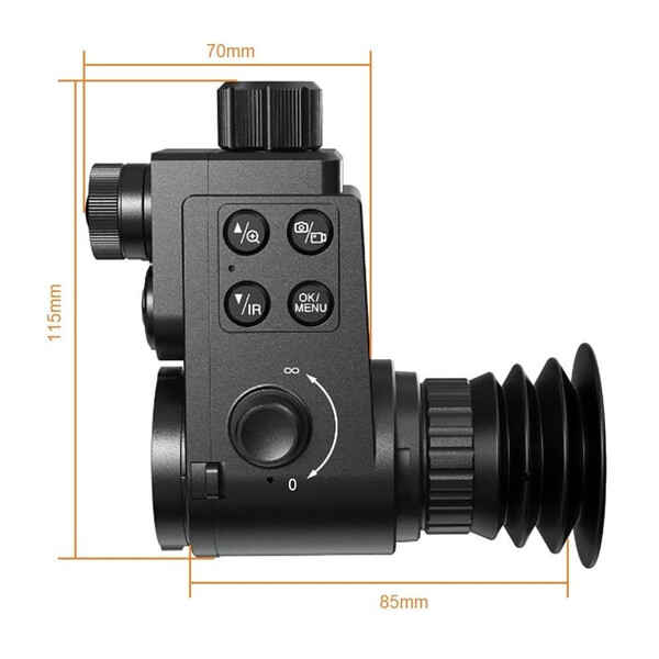 Vision nocturne Sytong HT-88-16mm/850nm/42mm Eyepiece German Edition