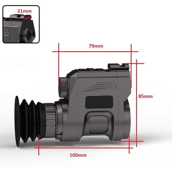 Sytong Nachtsichtgerät HT-660-12mm / 45mm Eyepiece German Edition