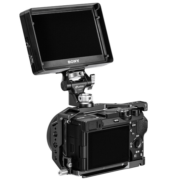 Leofoto Camera Cage Monitorhalterung FM-02 mit Arri-Anschlußgewinde