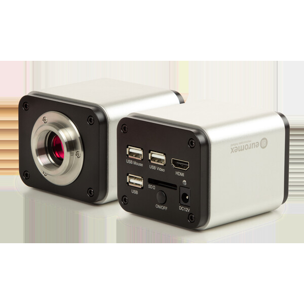 Caméra Euromex VC.3043 HDS, UHD, 8,3 MP, 1/1,8 Zoll, 4K-Farbsensor, 13-Zoll-Touchscreen, 30fps HDMI, 20fps USB