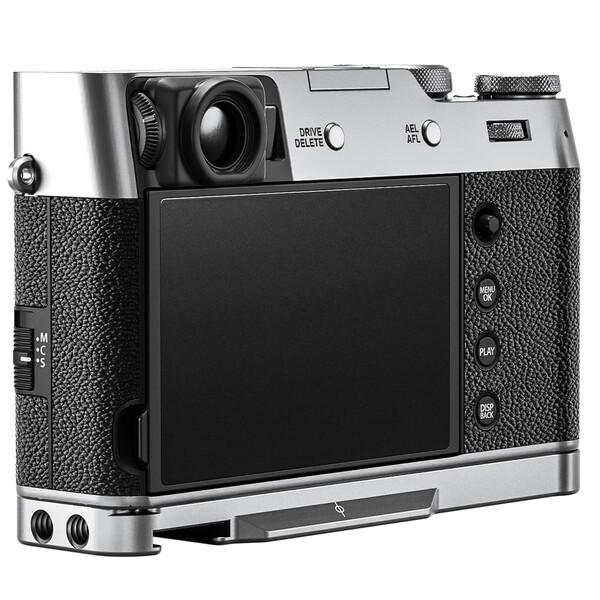 Leofoto Griffstück LPF-X100VI silver für Fujifilm Finepix X100 VI