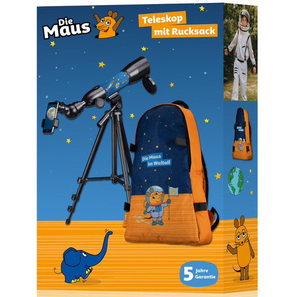 Télescope DieMaus AC 50/350 avec sac à dos