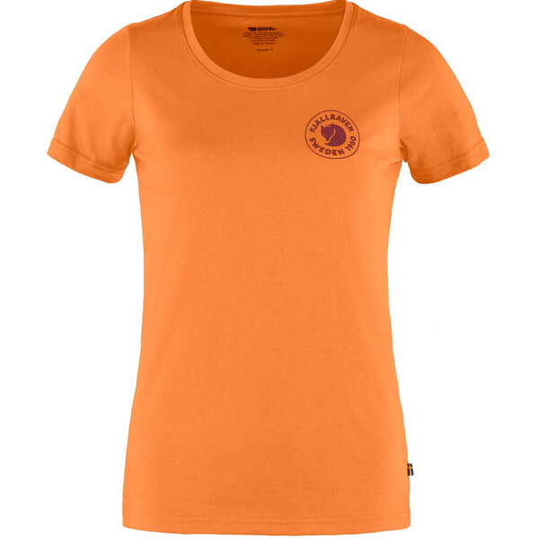 Fjällräven 1960 Logo T-shirt W, 206 orange épicé, S