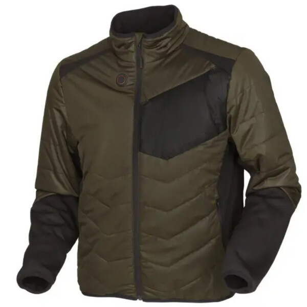 Härkila Veste chauffante , vert saule/noir, taille M