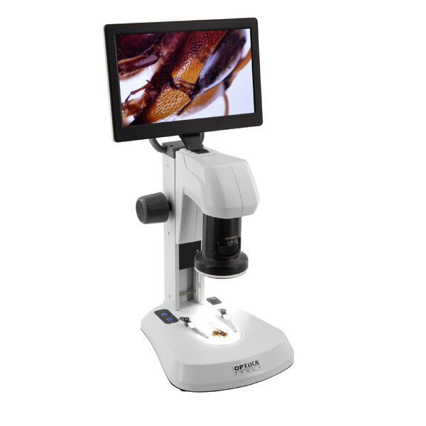 Optika , Mikroskop, SFX-85V, Digital Zoom, 9" monitor, 8x-54x, LED, Auf- und Durchlicht
