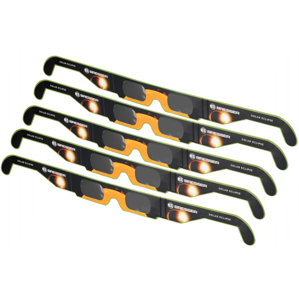 Bresser Lunettes pour éclipse solaire, lot de 5