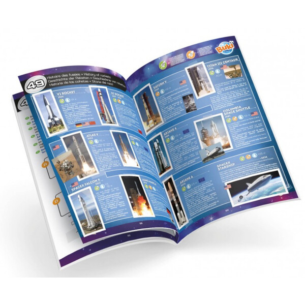 Buki Télescope réflecteur 50 activités