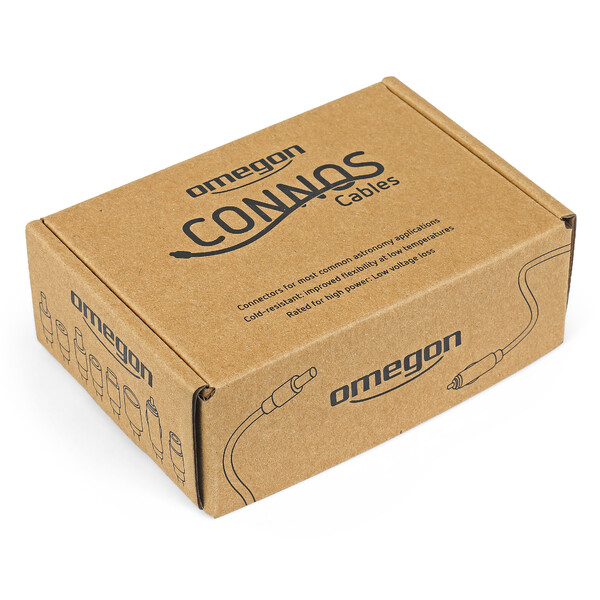 Câble Omegon Allume-cigare 12 V 10 A - 5,5-2,1 mm 2 m