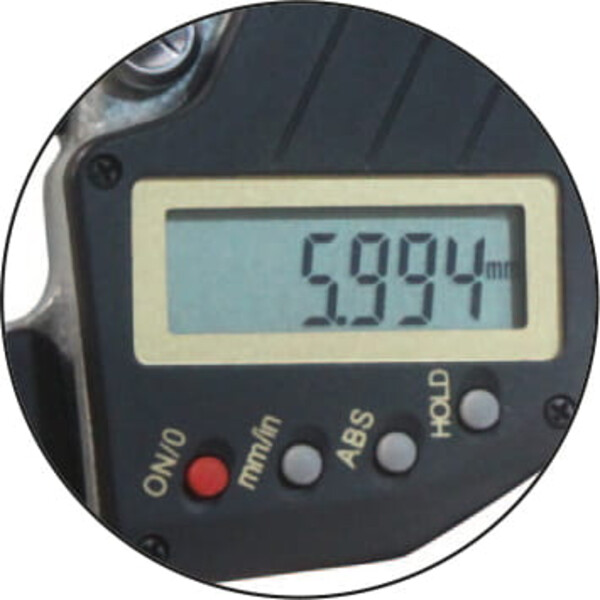 (SP) 25mm Digital Bügelmessschraube mit Ratsche, 0,001mm, DIN 863 - Metav IndustryLine